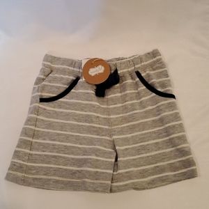 Gray Pull On Shorts